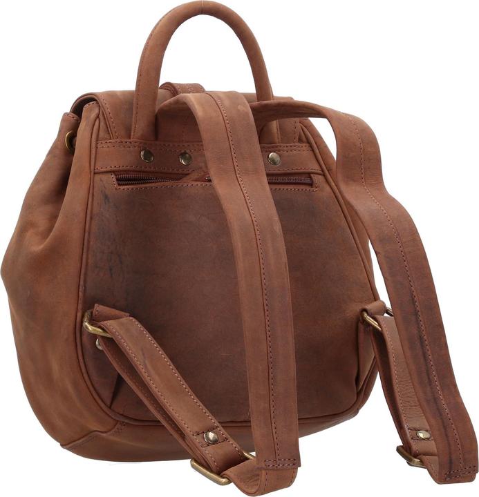 Image du produit Greenland Nature Montenegro City Sac à dos RFID en cuir 25 cm (5 l)