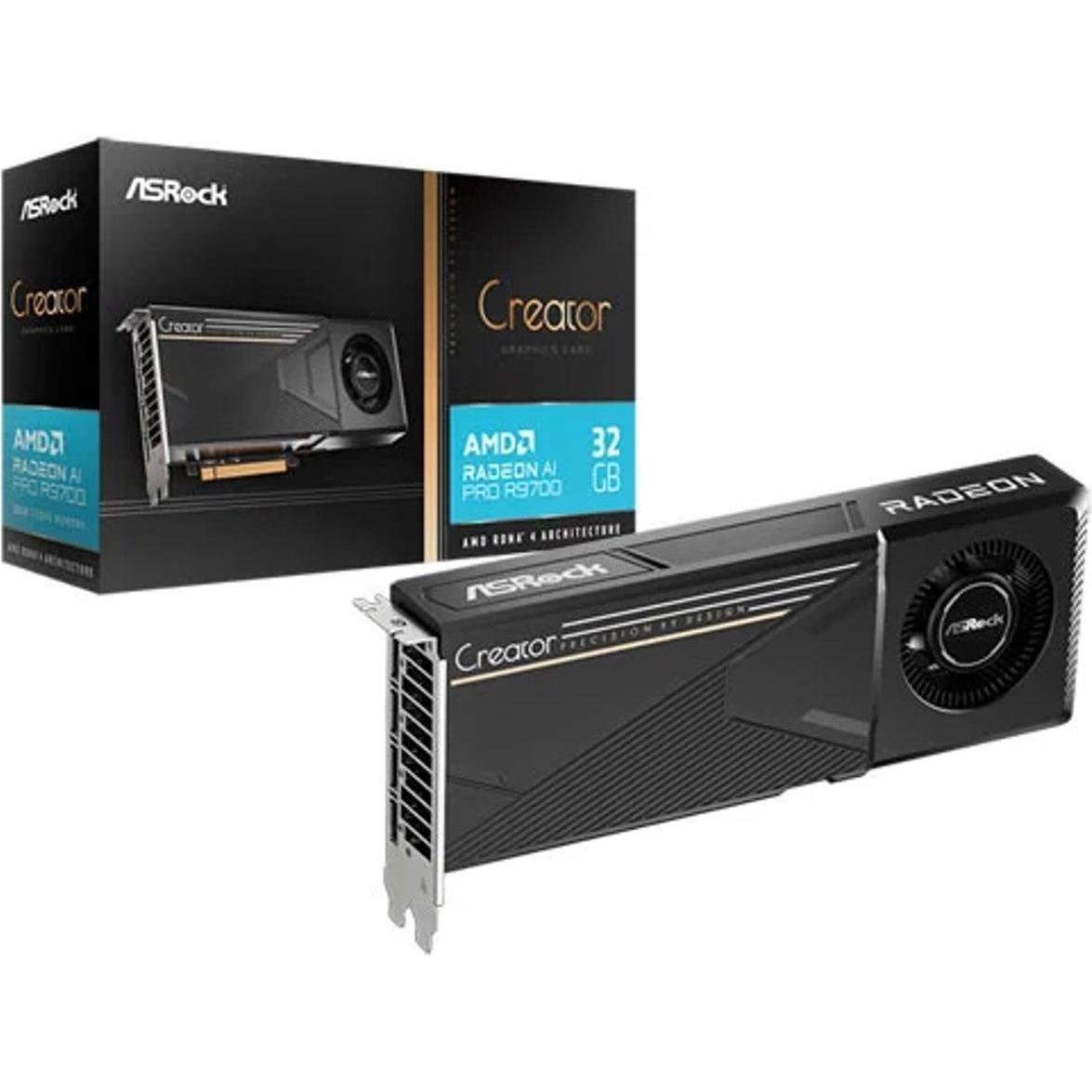 AsRock Radeon AI PRO R9700 Creator (32 GB), Scheda grafica