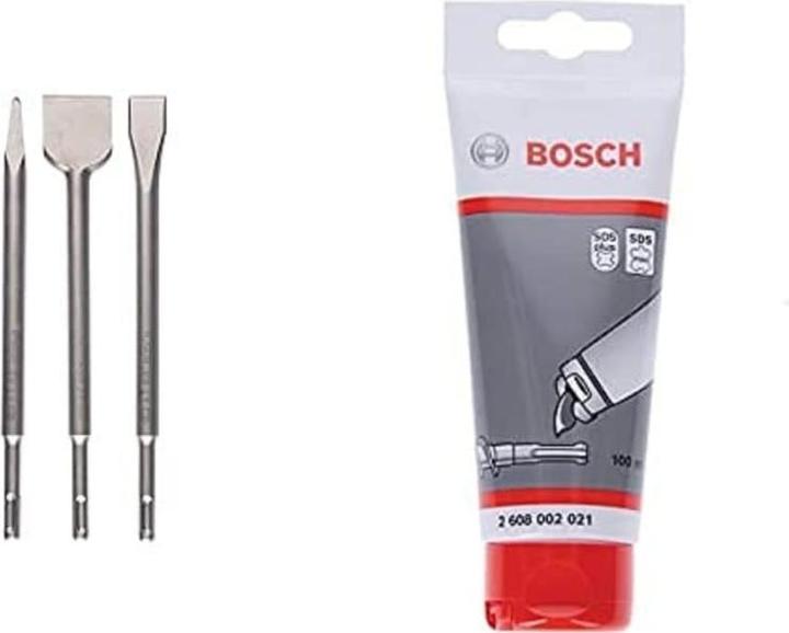 Produktbild Bosch Zubehör Meissel-Set SDS plus, 3-teilig (52 mm)