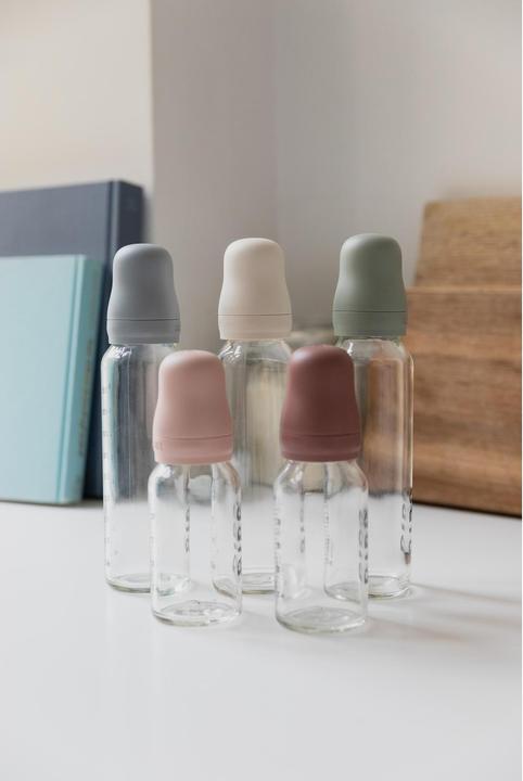 Actual product image Bibs Anti Colic Bottle Silicone 270 ml Medium Flow Sage (270 ml)