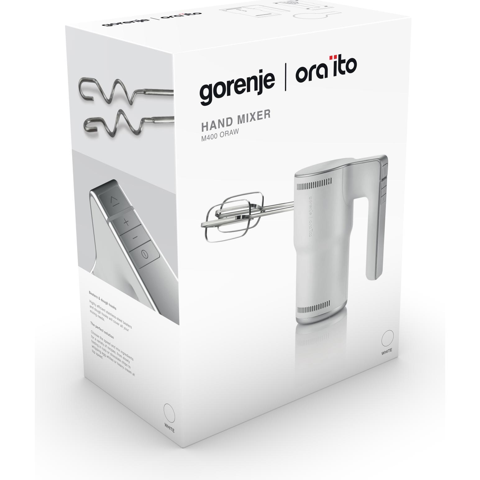 Thumbnail - Gorenje M400ORAW, Handmixer, Weiss