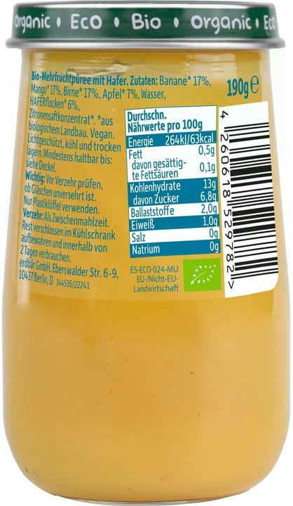 Immagine prodotto Freche Freunde Muesli multi-frutta 190 g (323 g)