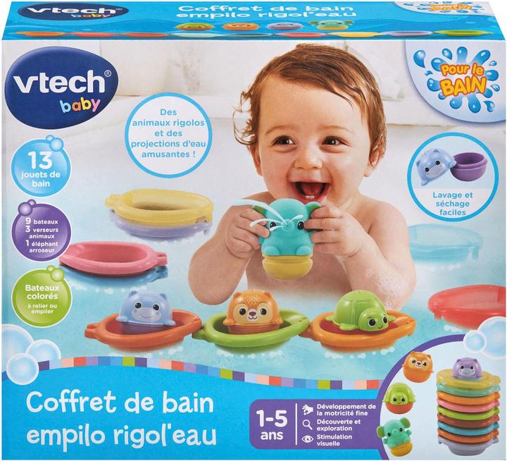 Actual product image VTech Coffret De Bain Empilo Rigolo