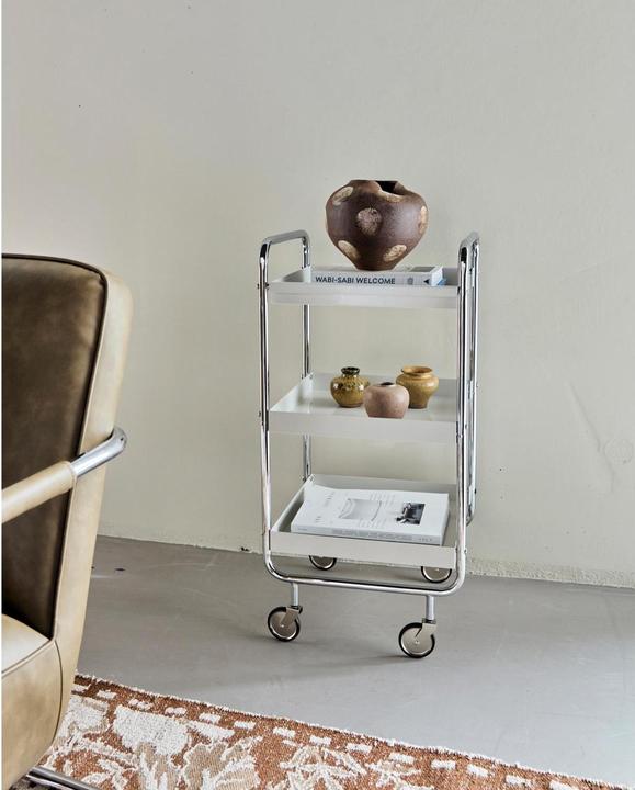 Image du produit House Doctor Trolley, HDRoll, Silver finish