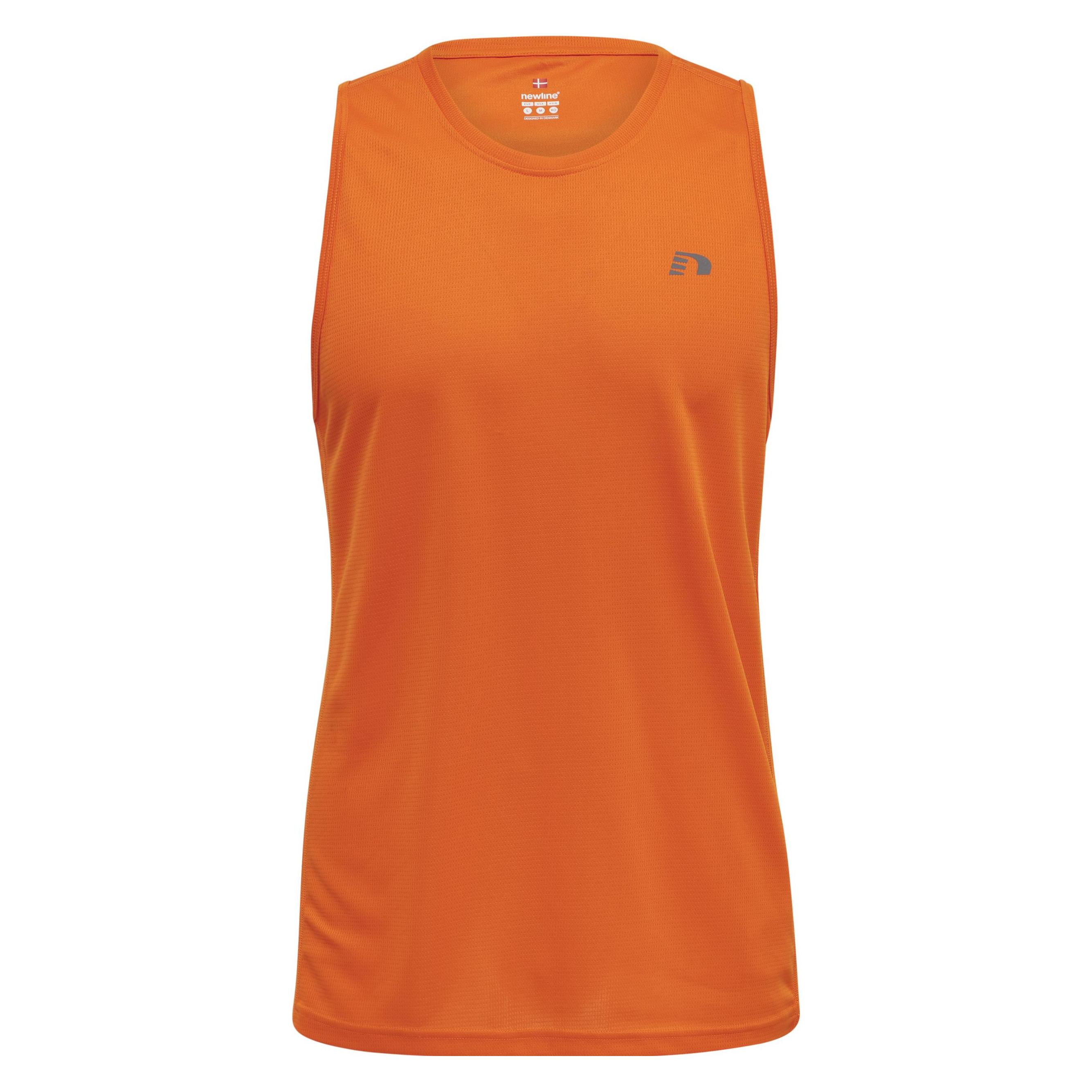 Newline, Herren, Sportshirt, Men'S Core Running Singlet (Xl), Orange, Xl