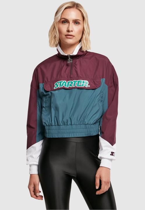 Actual product image Starter Ladies Colorblock Pull Over Jacket (XS)