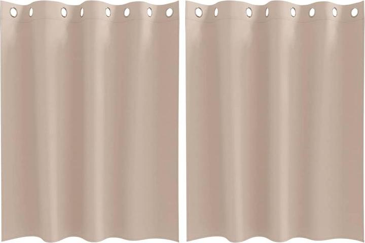 Produktbild vidaXL Lichtschützende Vorhänge (225 x 140 cm)