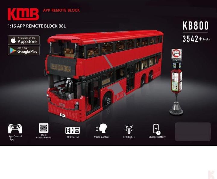 Produktbild Mould King Doppelstock Bus- Limited Edion