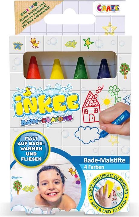 Actual product image Craze Inkee bath crayons