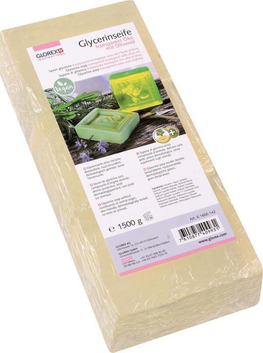 Glorex Glycerin-Seife Öko 1500g (Hartseife)