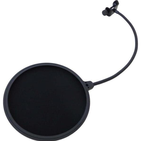 keepdrum Popschutz doppelter Nylonschirm 16,5cm Popkiller, Mikrofon Popschutz