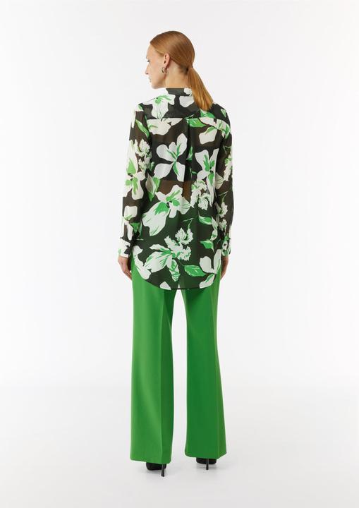 Immagine prodotto Comma Bluse Gemusterte Longbluse aus Chiffon im Loose Fit (36)