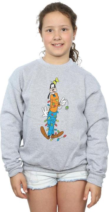 Produktbild Disney Goofy Christmas Lights Sweatshirt Mädchen (152, 158)