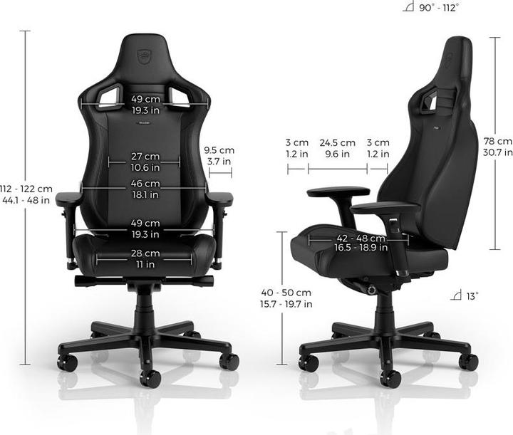 Produktbild noblechairs EPIC Compact Gaming Stuhl