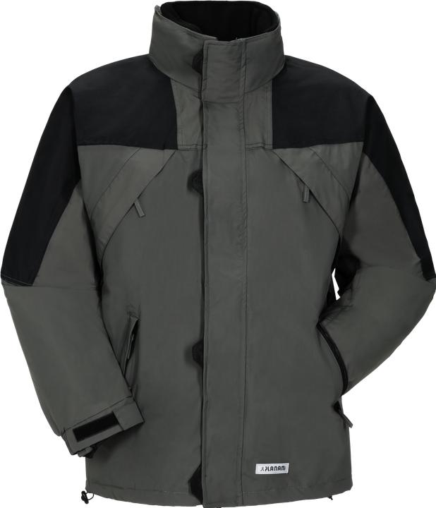 Actual product image Planam Outdoor Redwood winter jacket zinc black size L (L)