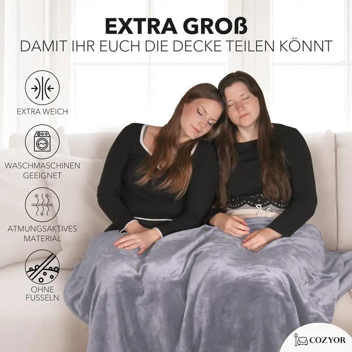 Immagine prodotto Cozyor Coperta da viaggio e cuscino da viaggio 2 in 1 per l'aereo (Cuscino per testa e collo)