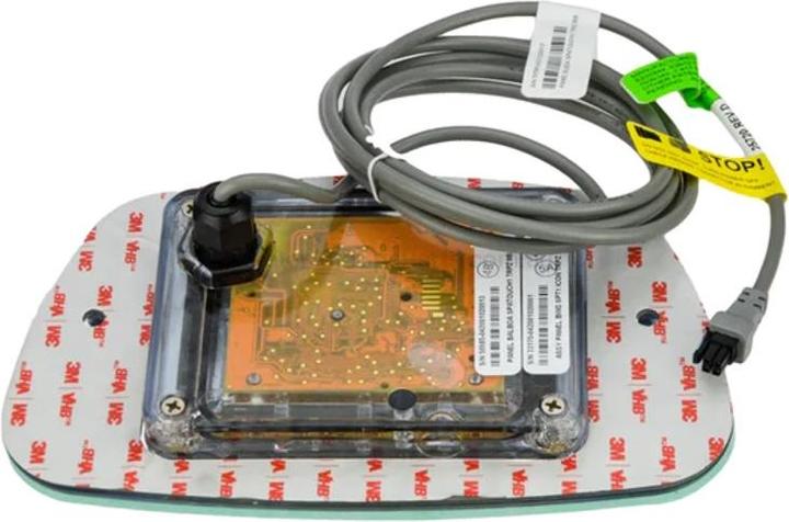 Actual product image Balboa Spa Touch 1 control panel trapezoidal with overlay