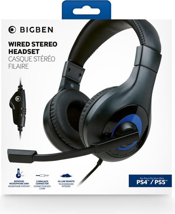 Actual product image Nacon Gaming Stereo Gaming Headset V1 (Cable)