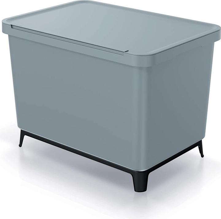 Produktbild GCS Keden Abfallbehälter Systema 23L + 2x10L - Glattes Grau (43 l)