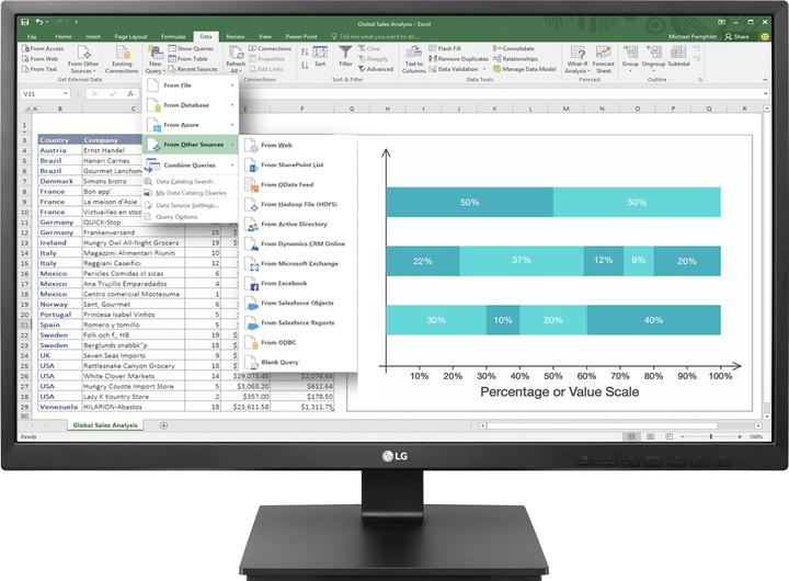 Productafbeelding LG 24bk550y-B (1920 x 1080 Pixels, 24")