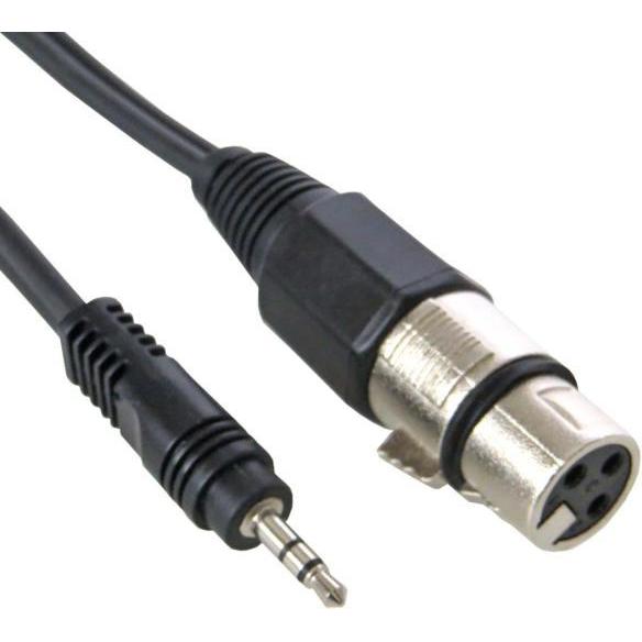 keepdrum MC-008XJ 3m XLR Female - 3,5mm Miniklinke (3 m), Audio Kabel