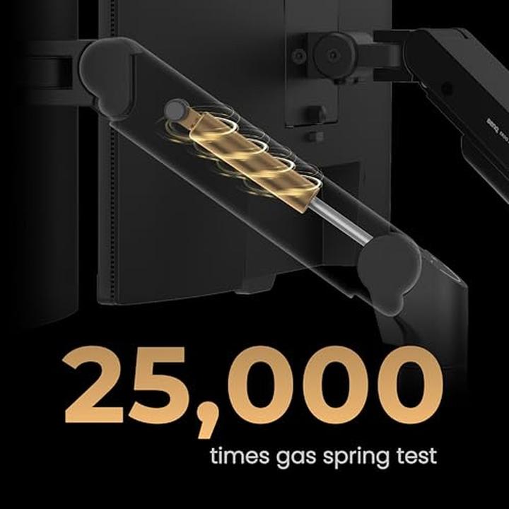 Produktbild BenQ Dual Monitor Arm BDH01 Black (Tisch, 35")
