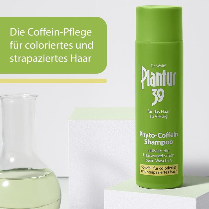Produktbild Plantur 39 Coffein-Shampoo speziell für coloriertes und strapaziertes Haar (250 ml, Flüssiges Shampoo)