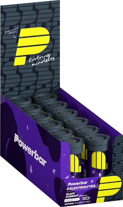 Produktbild Powerbar 5 Electrolytes (Schwarze Johannisbeere, 12 x)