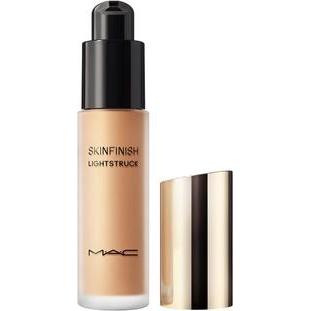 Mac Jeans Oro/Bronzo Illuminante + Bronzer, Mac Skinfinish Lighstruck Liquid Highlighter 15Ml Double Gleam (Doppio Bagliore, Highlighter, 15 Ml)