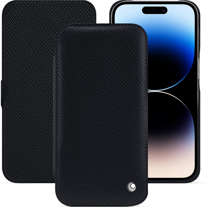 Actual product image Noreve Horizontal leather flap shell (Apple iPhone 15 Pro)