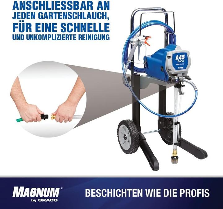 Actual product image Graco Airless paint sprayer Magnum by A45 ProPlus