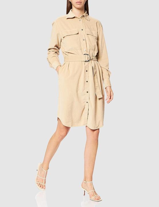 Produktbild BOSS c desterig damesjurk, Light Beige277, 30 NL (30)