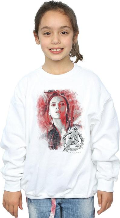Image du produit Sweatshirt brossé fille Avengers Endgame Black Widow (128)