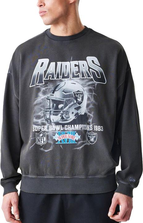 Produktbild New Era Washed Boxy Pullover - Las Vegas Raiders - S (S)