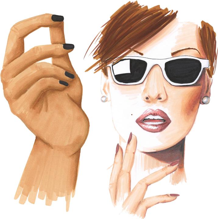 Image du produit Copic Marqueur graphique Sketch Set Couleurs Portrait, 12 pièces (0, 100, R02, E11, E04, E21, R20, E00, E37, E35, R32, YR02, 3 mm, 12 x)
