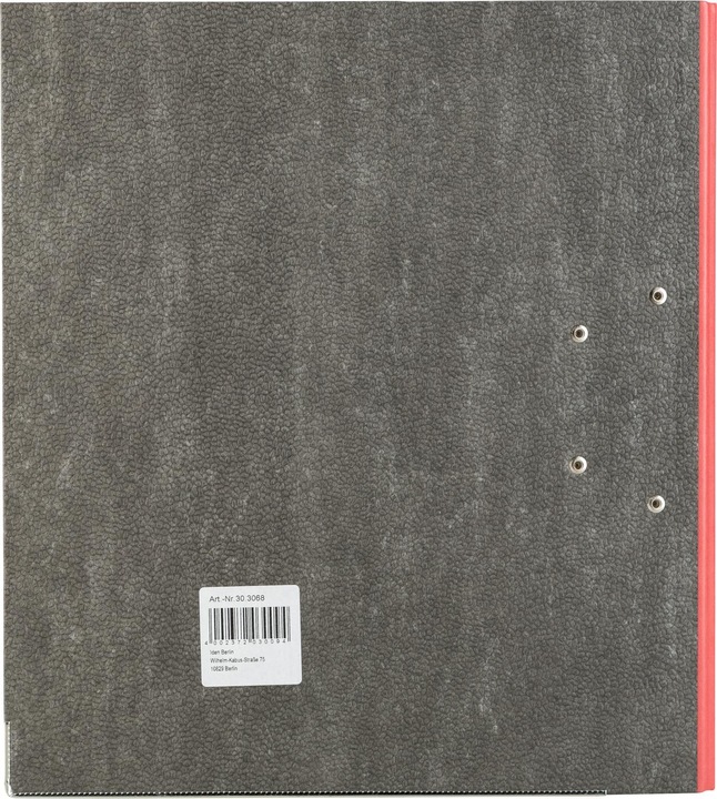 Produktbild Idena Ordner A4 rot 5cm Wolkenmarmor FSC-Mix (A4, 50 mm)