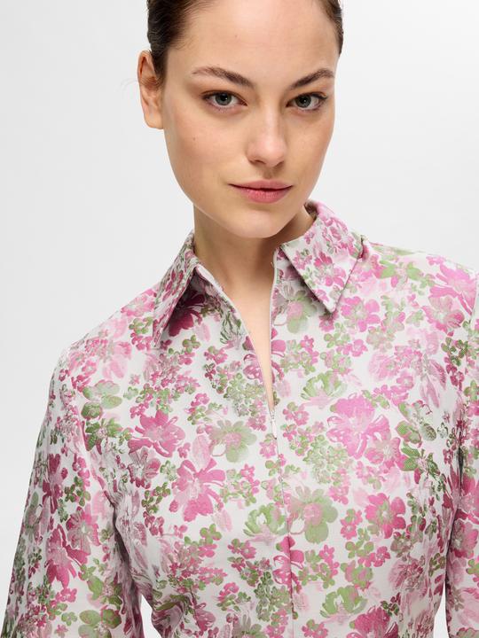 Immagine prodotto Selected Mini abito in jacquard floreale (38)