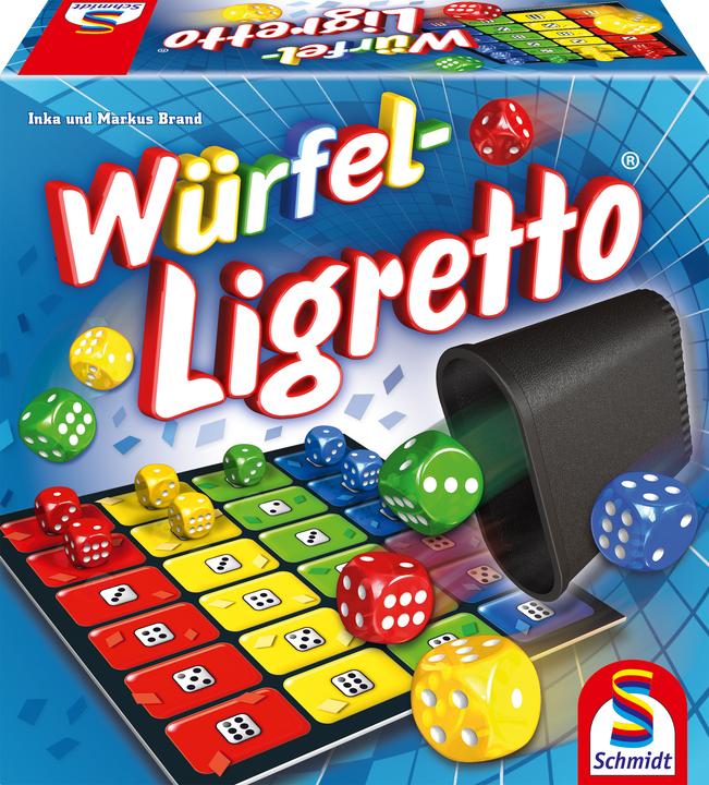 Schmidt Spiele Würfel-Ligretto (Deutsch, Französisch, Italienisch)