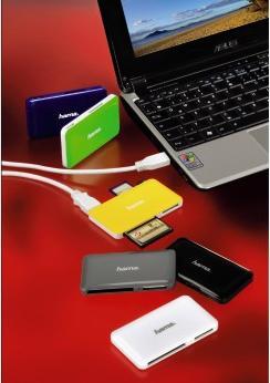 Produktbild Hama USB-3.0-SuperSpeed-Multi-Kartenleser "Slim" (USB 3.0)