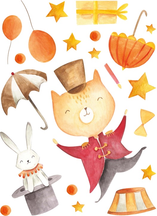 Image du produit Papierdrachen Cirque (2 x 22 x 32 cm)