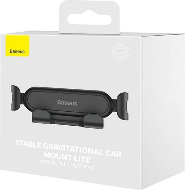 Actual product image Baseus Stable Gravitational Car Mount Lite (Air Outlet Version) black