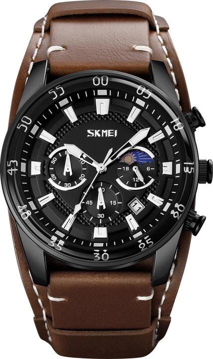 Image du produit Skmei 9249BNBK Herrenuhr + BOX (Horloge analogique, 50 mm)