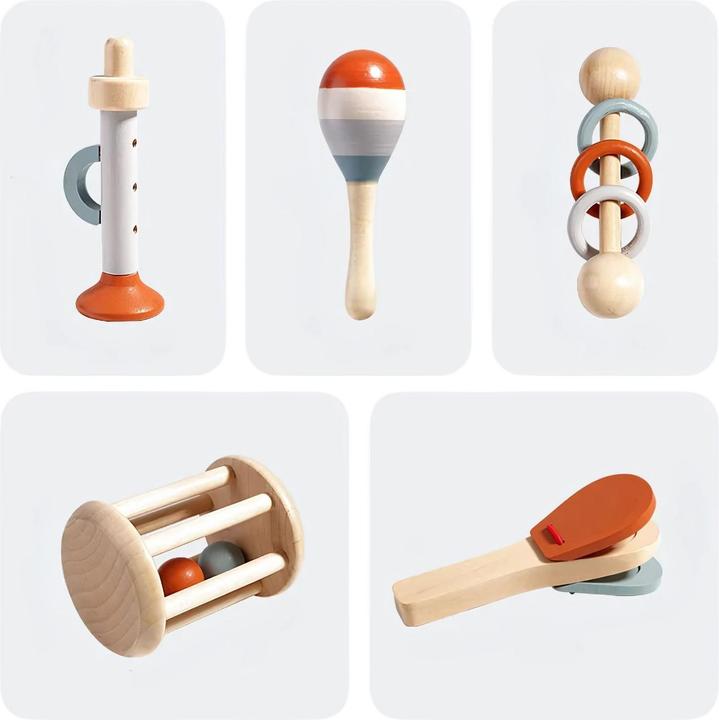 Milkii Set hochet bébé, musique