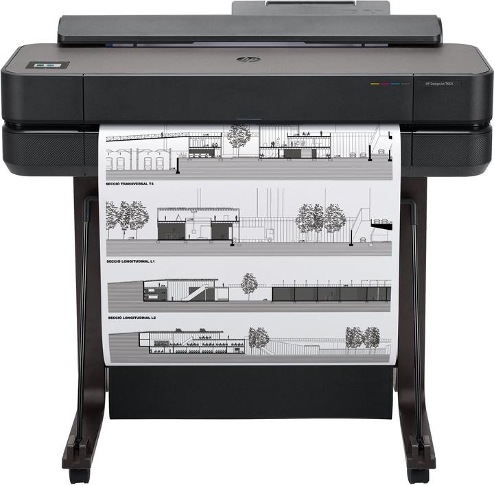 Produktbild HP DesignJet T650 24-in Printer Europe - Multilingual Localization (Farbe)