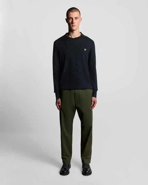 Produktbild Lyle and Scott Merino-Wollpullover mit Fussballkragen (XS)