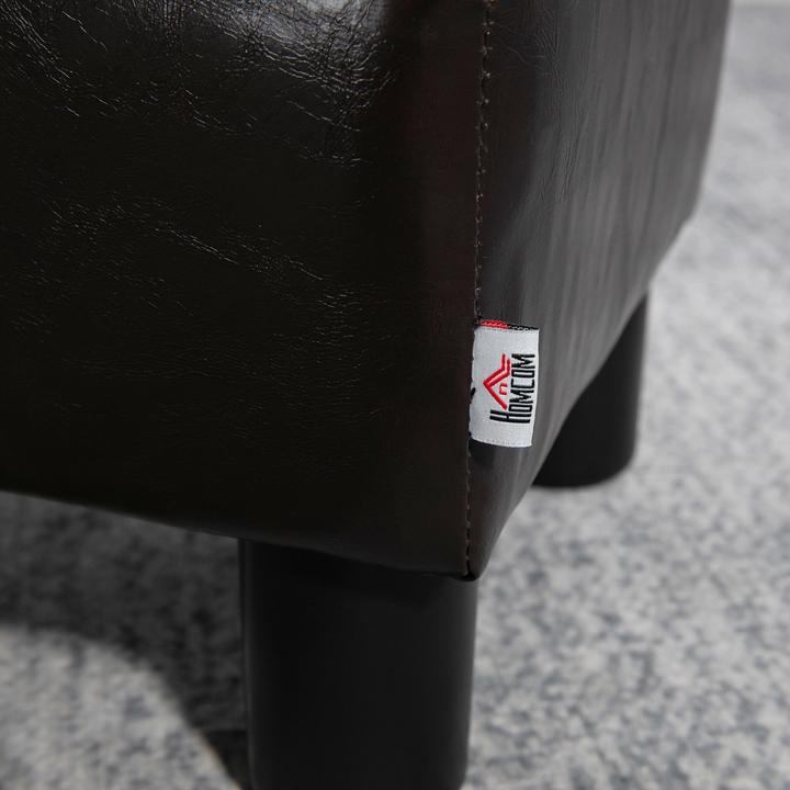 Produktbild Homcom Hocker Mit elegantem Stoffbezug