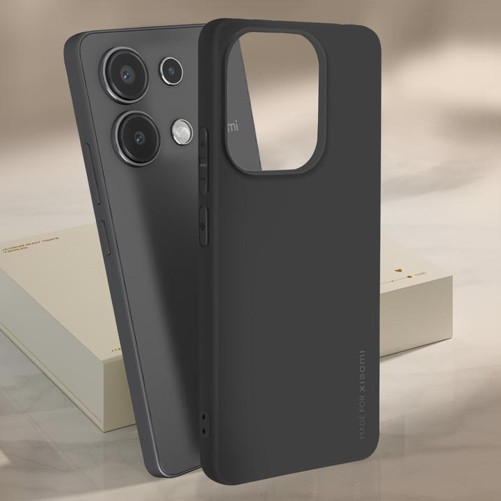 Actual product image Xiaomi Made for TPU Cover for Redmi Note 13 4G - black (Xiaomi Redmi Note 13 4G)