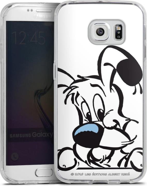 Produktbild DeinDesign Silikon Hülle für Samsung Galaxy S6 Edge Handyhülle Case Smartphone Schutzhülle Comic Idefix (Samsung Galaxy S6 Edge)