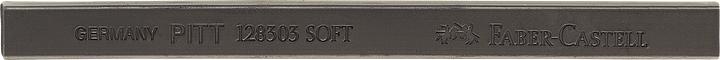 Immagine prodotto Faber-Castell Gesso da disegno Pitt Monochrome carré nero morbido (nero bruciato morbido, 1 x)