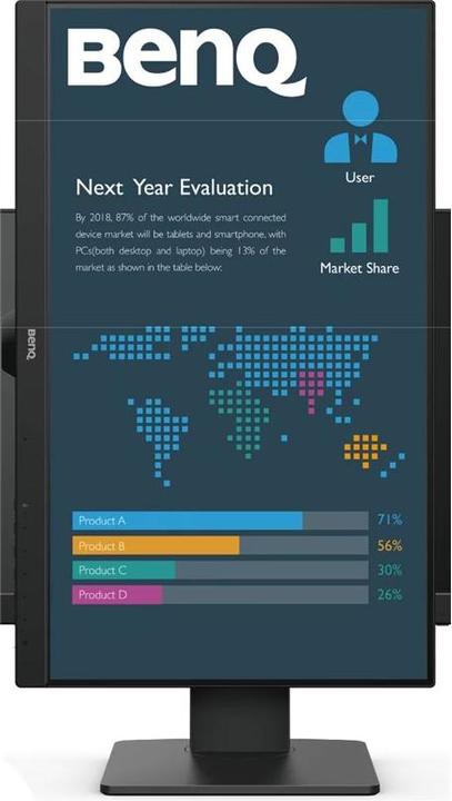 Image du produit BenQ BL2486TC IPS HUB USB-C (1920 x 1080 pixels, 23.80")
